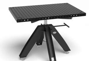 Rotating table height adjustable portable incl. Basic work top 1200x800x50