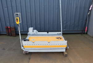 Motorised Scissor Lift Table With Roller Platform 1300 x 850mm