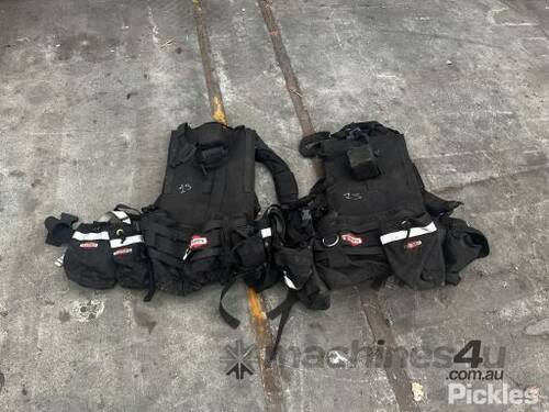 2 x True North Chainsaw Backpacks, Note: Used Condition