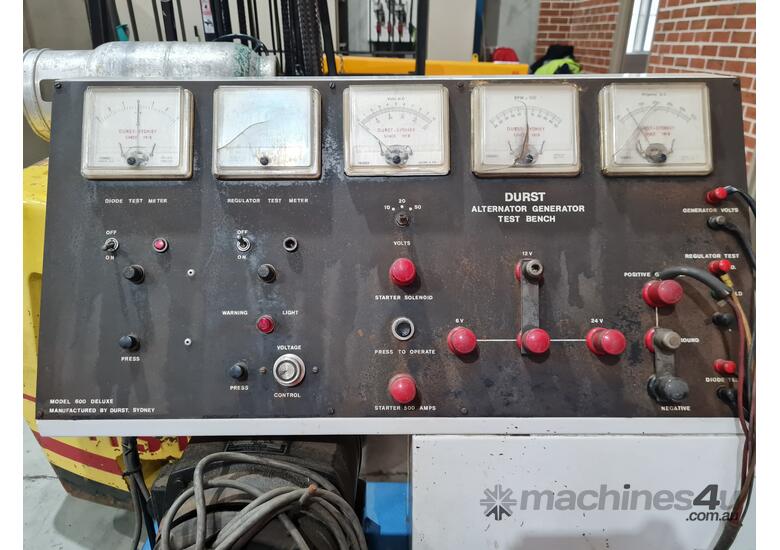 Used Durst DURST Alternator Generator Test Bench Electrical Test