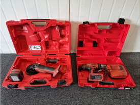 HILTI Tradesman Kit - Grinder and Drill - picture0' - Click to enlarge