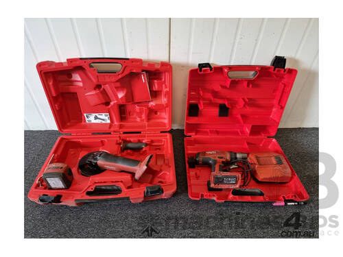 HILTI Tradesman Kit - Grinder and Drill