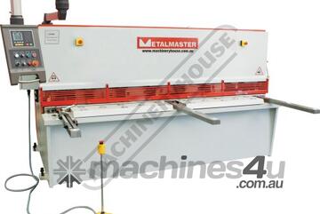Hydraulic Swing Beam Guillotine - Premium HG-2506E 2500 x 6mm Mild Steel Shearing Capacity Estun E21