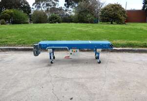 Motorised Variable Speed Belt Conveyor - 2.28m Long