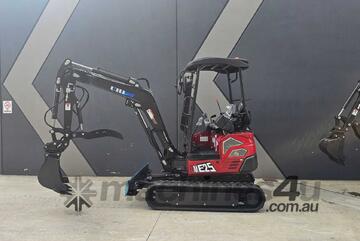 UHI 19hp Kubota Engine UME25 Mini Excavator with Swing Boom, Hydraulic Quick Hitch