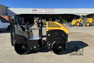 UHI 900kg SRD900 Tandem Roller with Joystick Control, Danfoss Hydraulic