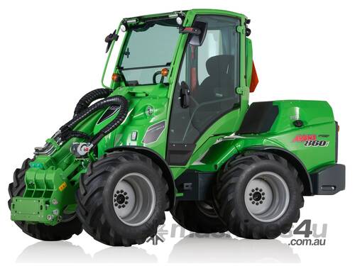 Avant 860i Compact Loader with GT Enclosed Cab and A/C