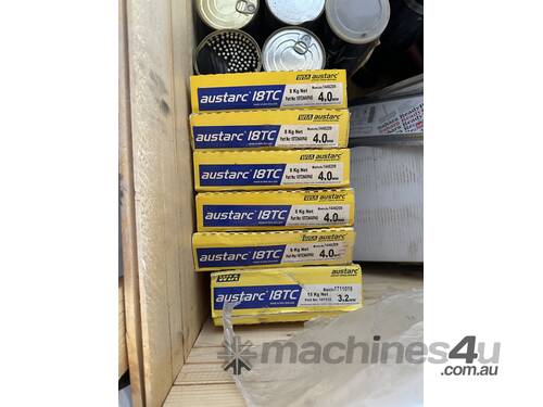 1 x Crate of Mixed Welding Rods