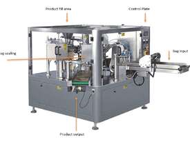 Automatic Rotary Pack Machine - 8 stations - picture0' - Click to enlarge