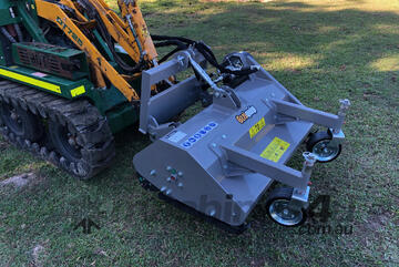 Flail Mower Suit Dingo Style Hitch Complete With Hoses & Hydraulic Fittings