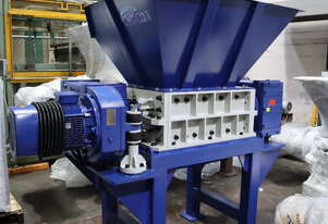 BRAND NEW Industrial Twin Shaft Plastic Metal Shredder 11kW - Wiscon DS260