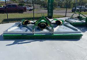 AgrifarmACS360STS 3.6m Side Discharge Galvanised Contractor 120HP Slasher with Wheels *AUSTRALIAN*