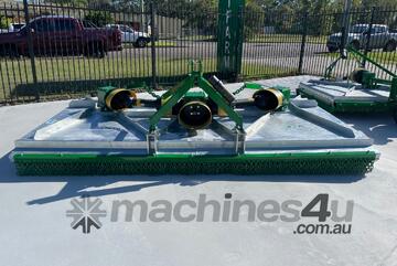 AgrifarmACS360STS 3.6m Side Discharge Galvanised Contractor 120HP Slasher with Wheels *AUSTRALIAN*