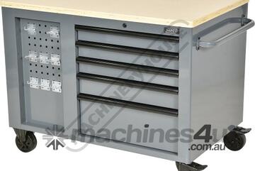 Professional Series Mobile Work Station TWS-622 10 Drawers and a cupboard Wooden Bench Top 1150 x 7
