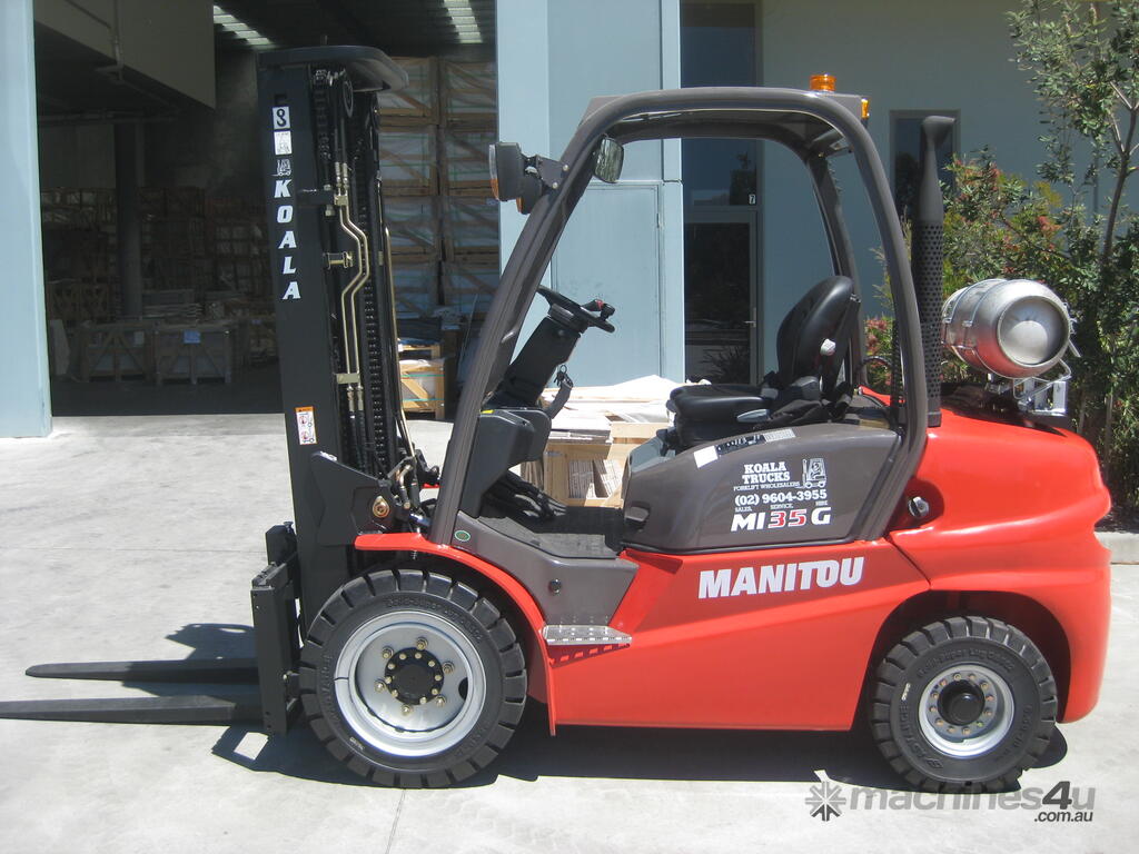 Used 2014 manitou MI35G Counterbalance Forklifts in WETHERILL PARK, NSW