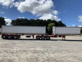 2017 Byrne Tri Axle Trailer B Double Grain Trailer combination - picture0' - Click to enlarge