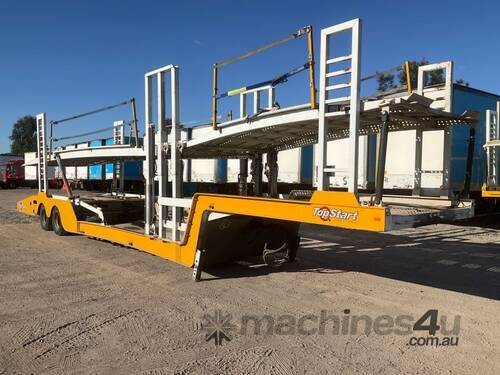 2019 Topstart 48ft Tandem Axle 7 Pack Car Carrier Tandem Axle Car Transporter