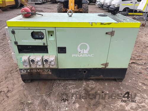 2018 PRAMAC GSW30 30kVA Diesel Generator