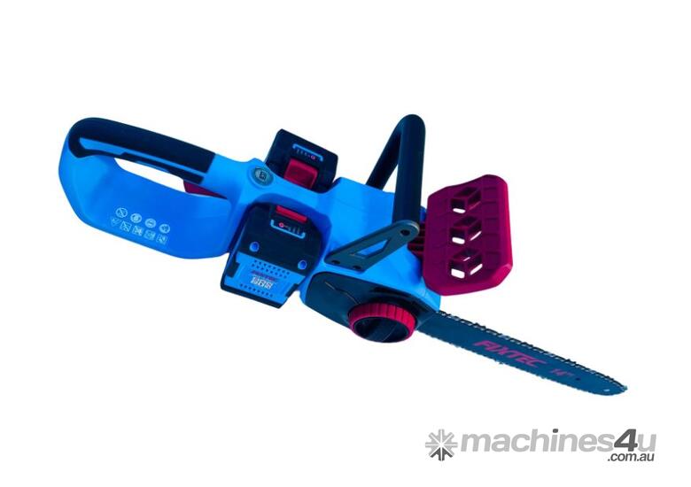 caption FIXTEC 40V Brushless Cordless 14-inch Chainsaw - Skin Only