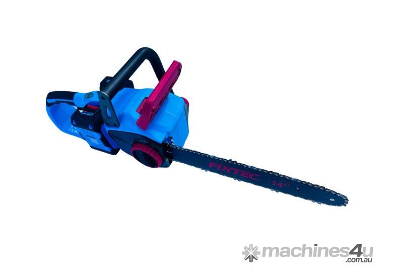 caption FIXTEC 40V Brushless Cordless 14-inch Chainsaw - Skin Only