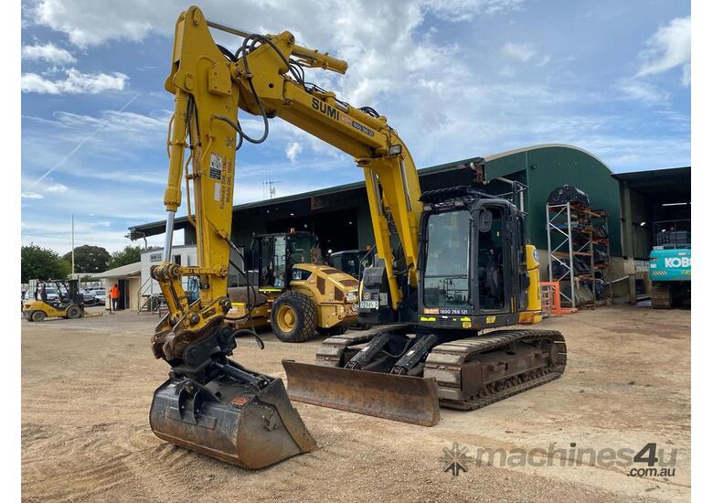 caption 2017 SUMITOMO SH145X-6 Track Mounted Excavator