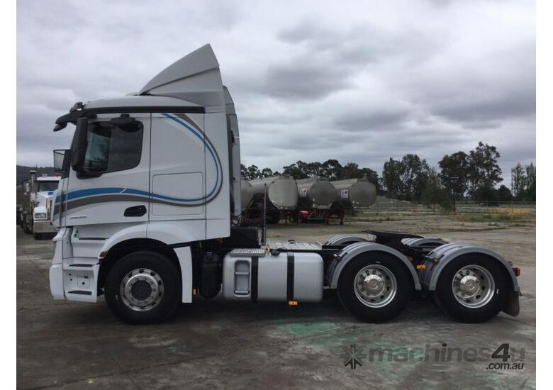 caption 2021 Mercedes Benz Actros 2653 Prime Mover Sleeper Cab