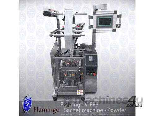 Flamingo 280 Granular Vertical Form Fill & Seal machine (VFFS) Sachet Maker