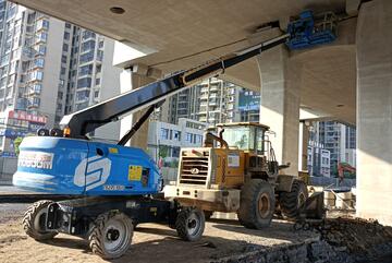 Sinoboom 20m Diesel Telescopic Boom Lift TB20J Plus Power, Performance, and Precision