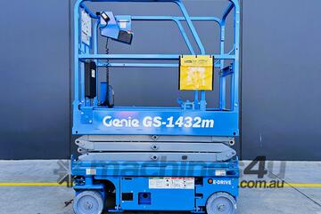 Genie GS-1432m 14ft Micro Electric Scissor Lift Compact Design for Tight Spaces Genie GS-1432m 14ft Micro Electric Scissor Lift Compact Design for Tight Spaces