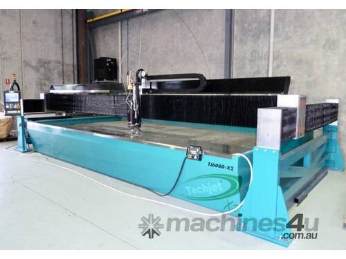 TECHNI Waterjet TechJet 6000-X2 Abrasive Waterjet Cutting Machine- Well maintained, Good condition!