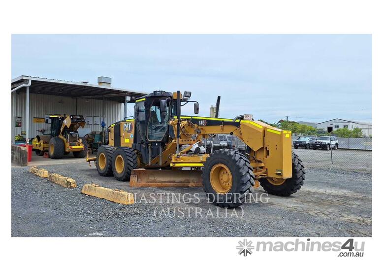 caption CAT 140-14 Motor Graders