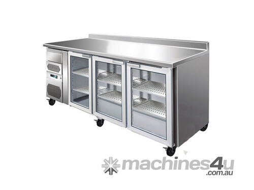 CM20G TROPICALISED Three Door Bar Fridge