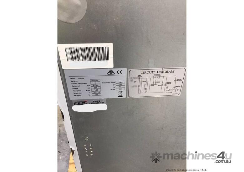 CM20G TROPICALISED Three Door Bar Fridge