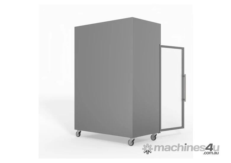 FED-X S/S Two Full Glass Door Upright Fridge - XURC1410G2V