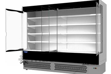 TDVB80-CA-250 Vulcano Supermarket 4 Door Open Display