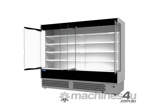 TDVB80-CA-250 Vulcano Supermarket 4 Door Open Display