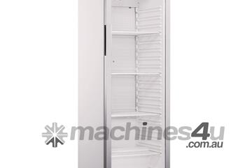 Fed-X Stainless Steel Upright Static Display Fridge XR400SG