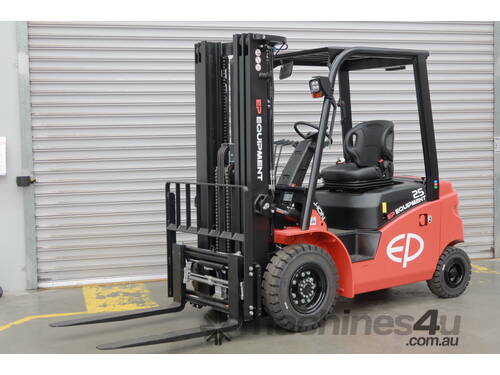 EP Lithium Electric 2.5T Counterbalance Forklift - Hire