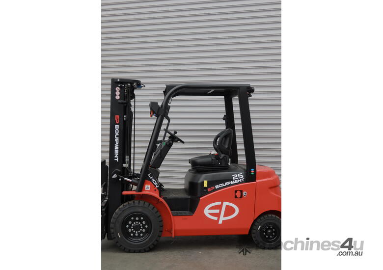 EP Lithium Electric 2.5T Counterbalance Forklift - Hire