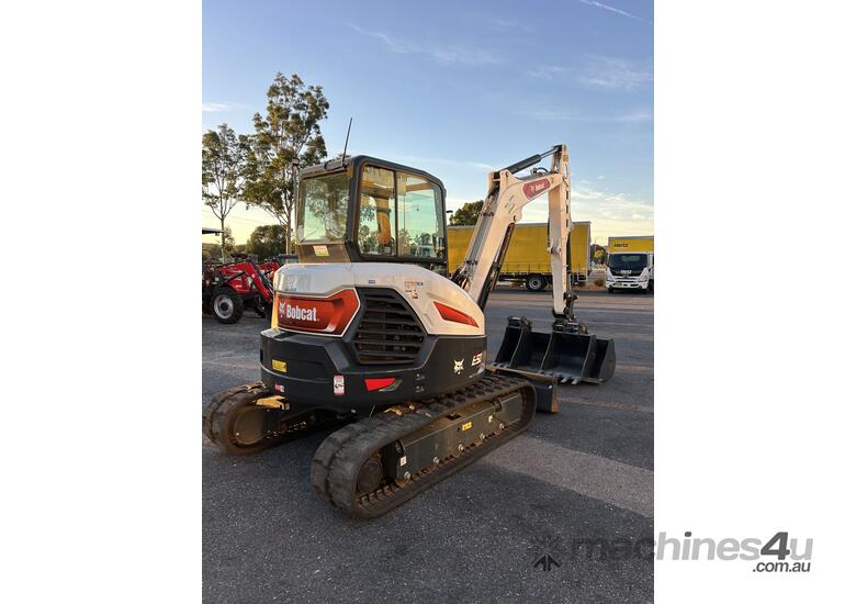 caption Bobcat E50 R-2 Excavator