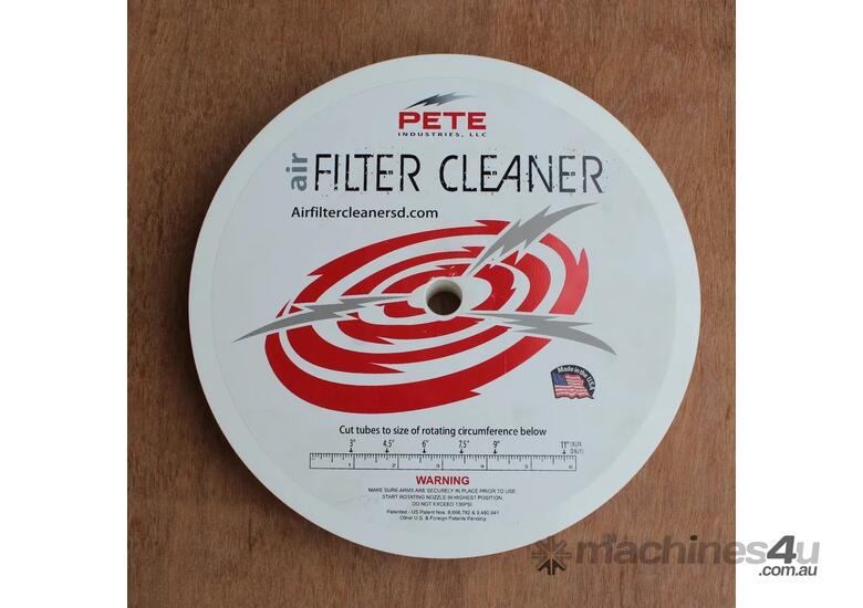 caption Air Filter Cleaner Tool Kit - XL | 10.2cm – 35.6cm ID | Heavy-Duty, Efficient Cleaning