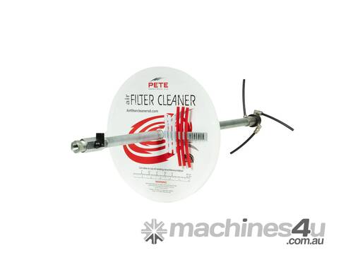 caption Air Filter Cleaner Tool Kit - XL | 10.2cm – 35.6cm ID | Heavy-Duty, Efficient Cleaning