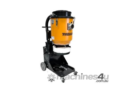 caption Paddock HEPA Vacuum - 2.4kW | Heavy-Duty Dust Control with Self-Cleaning Filter & Longopac System