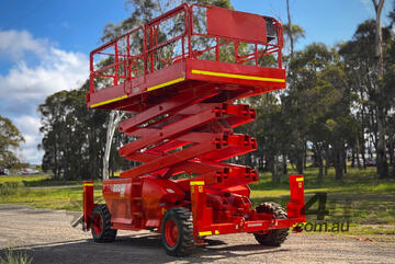 JLG 4394RT Scissor Lift Access & Height Safety