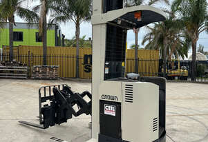 Crown Double Deep Ride On Reach Truck FOR SALE