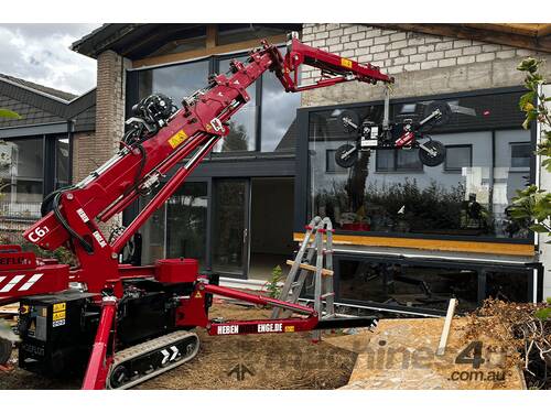 Electric Spider crane Hoeflon C6e can lift up to 3T - Hire