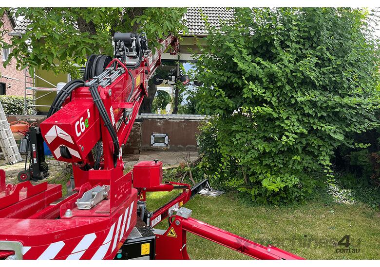 Electric Spider crane Hoeflon C6e can lift up to 3T - Hire