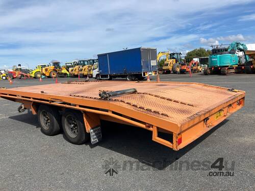 caption 2016 HOPPERS CROSSING TRAILERS Tandem Axle Beaver Tail Plant Trailer