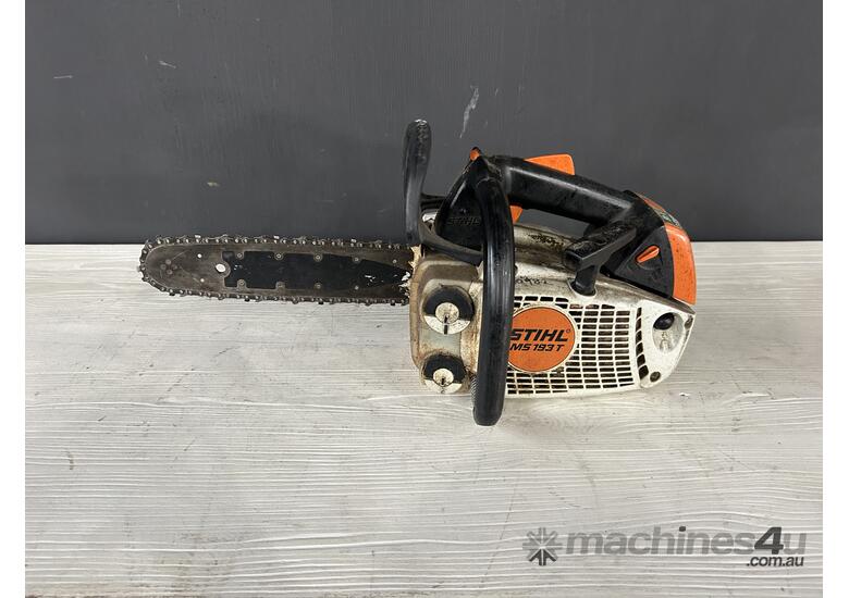 caption Stihl MS193T Chainsaw