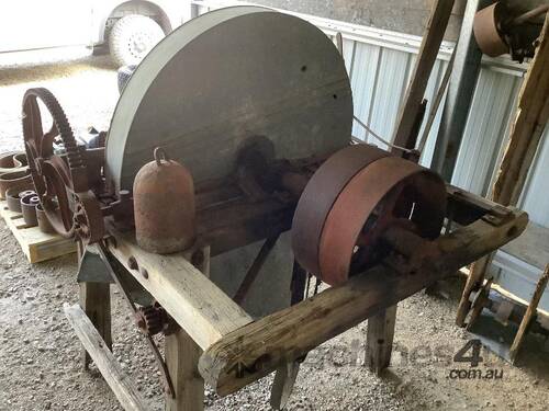 caption Antique Sunshine Chaff Cutter